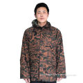 Camouflage M65 jacket with hood